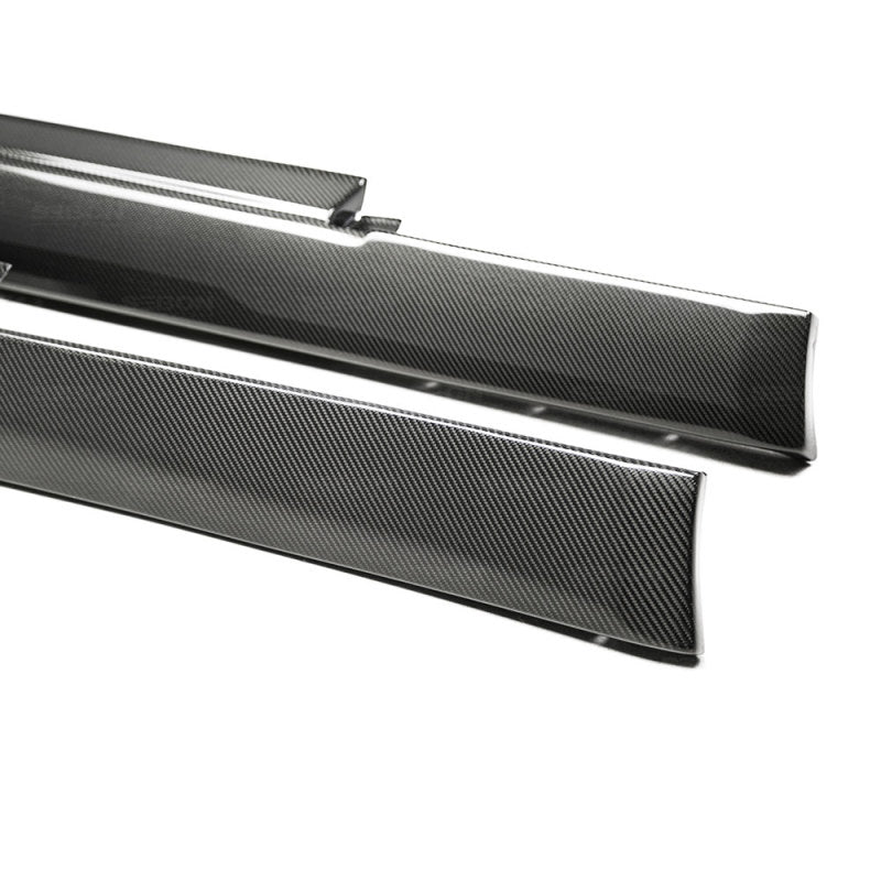 Seibon 09-10 Nissan GTR R35 OEm Style Carbon Fiber Side - SS0910NSGTR-OE