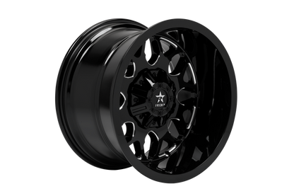 RBP 73R ATOMIC GLOSS BLK MACHINED GROOVES