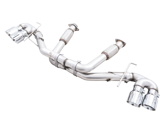 AWE Tuning 2020 Chevrolet Corvette (C8) Track Edition Exhaust - - 3020-42080-C-Dub Tech