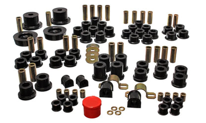 Energy Suspension 90-97 Mazda Miata Black Hyper-Flex Master Bushing Set - 11.18102G