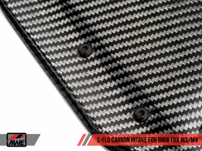 AWE Tuning BMW F8x M3/M4 S-FLO Carbon Intake - 2660-13038-C-Dub Tech