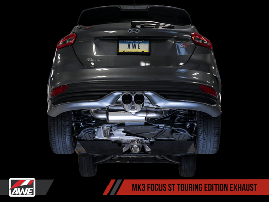 AWE Tuning Ford Focus ST Touring Edition Cat-back Exhaust - - 3015-33092-C-Dub Tech
