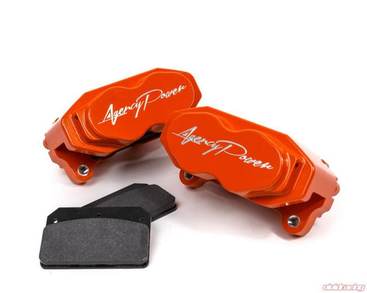 Agency Power Big Brake Kit Front and Rear Orange Can-Am - AP-BRP-X3-460-OR