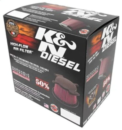 K&N 08-10 Ford F250 Super Duty 6.4L Drop In Air - E-0785