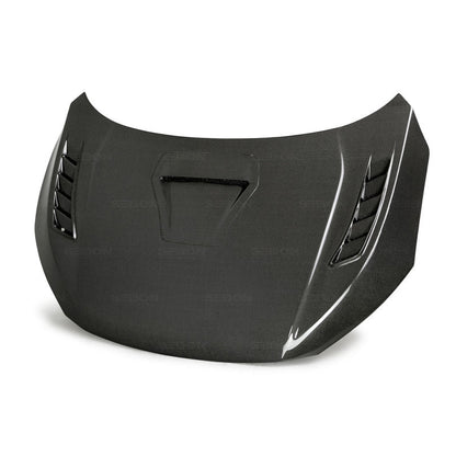 Seibon 17-20 Honda Civic Type-R (FK8) TSII Style Carbon Fiber - HD17HDCVR-TSII