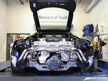 AWE Tuning Audi R8 4.2L Spyder SwitchPath Exhaust - 3025-31028-C-Dub Tech