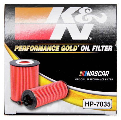 K&N Performance Oil Filter for 15-16 Hyundai Genesis Sedan 3.8L - HP-7035