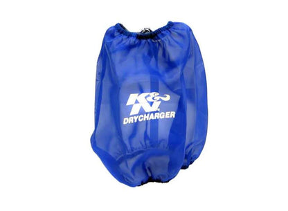 K&N Blue Drycharger Round Tapered Air Filter Wrap 5.875in Top - RF-1020DL