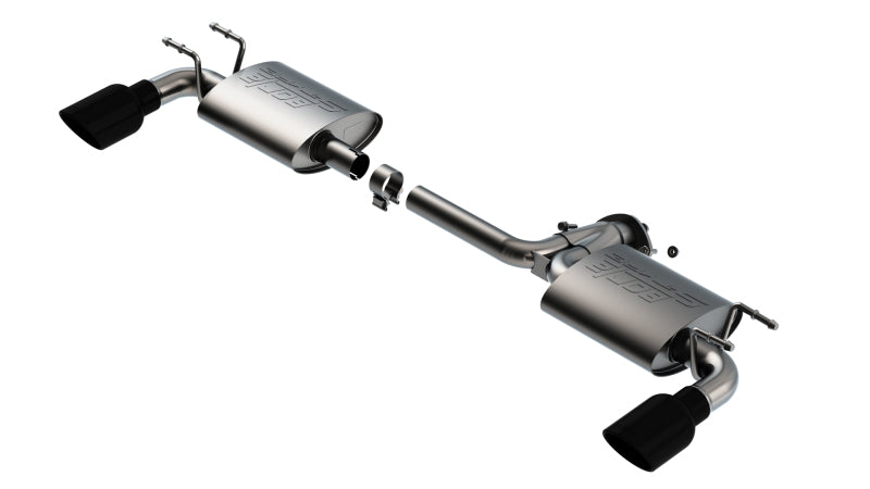 Borla 19-21 Mazda 3 Hatchback 2.0/2.5L NA S-Type Axle-back Black - 11970BC