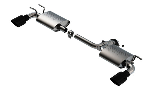 Borla 19-21 Mazda 3 Hatchback 2.0/2.5L NA S-Type Axle-back Black - 11970BC