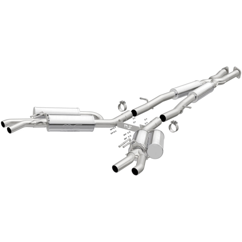 MagnaFlow 2018 Kia Stinger V6 3.3L (Reuse Fascia Tips) Stainless - 19406