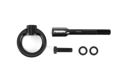 Perrin 02-07 Subaru WRX/STI Tow Hook Kit (Front) - Flat - PSP-BDY-230BK