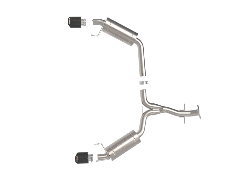 aFe POWER Takeda 06-13 Lexus IS250/IS350 SS Axle-Back Exhaust w/ - 49-36055-C