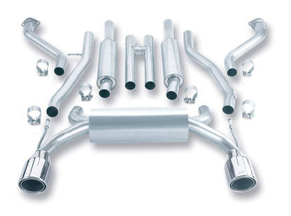 Borla 03-08 350Z True Dual Cat-Back Exhaust 2BOXES - 140045-C-Dub Tech