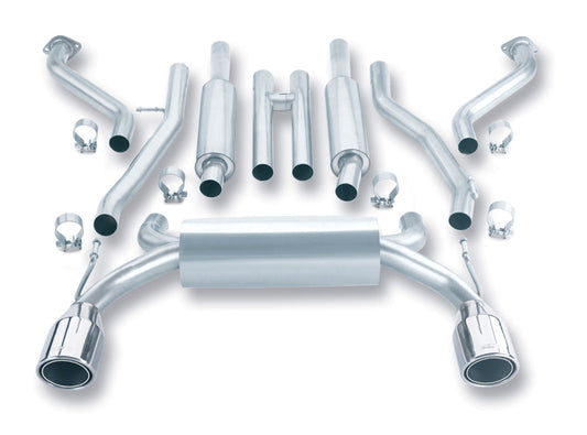 Borla 03-08 350Z True Dual Cat-Back Exhaust 2BOXES - 140045-C-Dub Tech