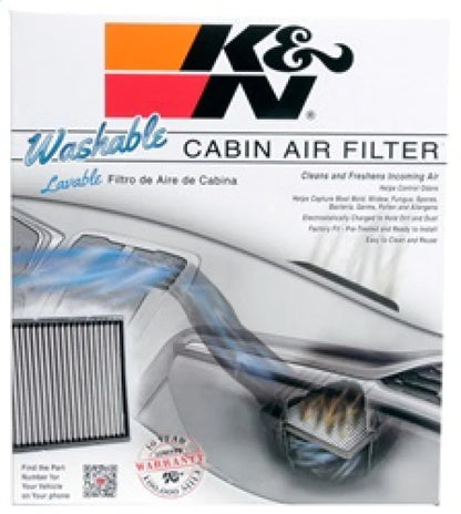 K&N 05-18 Chevrolet Corvette Z06/ZR1 Cabin Air Filter - VF3018