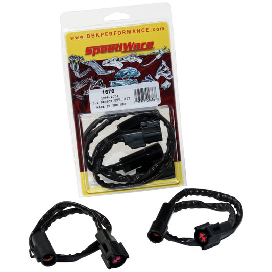 BBK 86-10 Mustang 5.0 4.6 O2 Sensor Wire Harness Extensions - 1676-C-Dub Tech