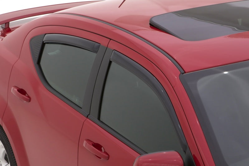 AVS 14-18 Mazda 3 Hatch Ventvisor In-Channel Front & Rear - 194262-C-Dub Tech
