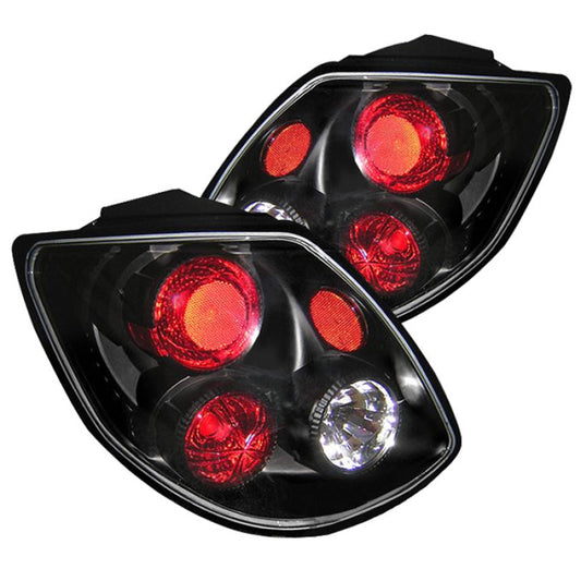 Spyder Toyota Matrix 03-05 Euro Style Tail Lights Black ALT-YD-TMA03-BK - 5007599