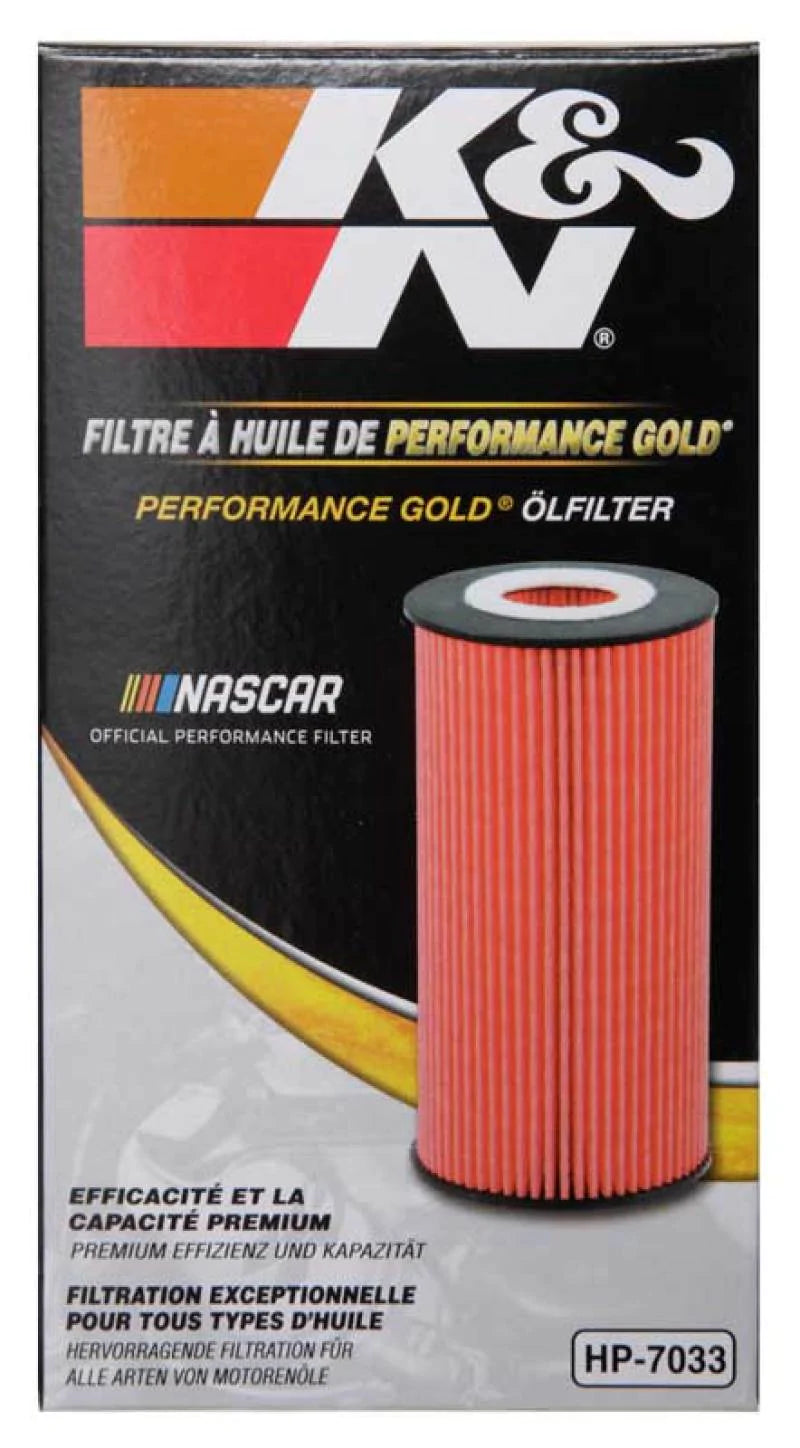 K&N Performance Oil Filter for 04-15 Mercedes Benz - HP-7033