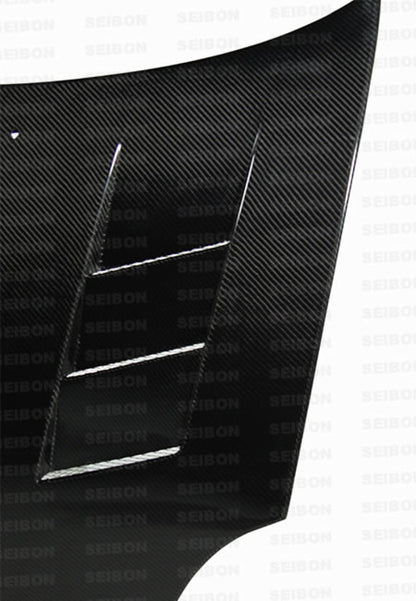 Seibon 03-05 Dodge SRT-4 TS Style Carbon Fiber Hood - HD0305DGNESRT4-TS