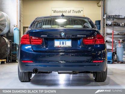 AWE Tuning BMW F30 320i Touring Exhaust w/Performance Mid Pipe - 3015-23036-C-Dub Tech
