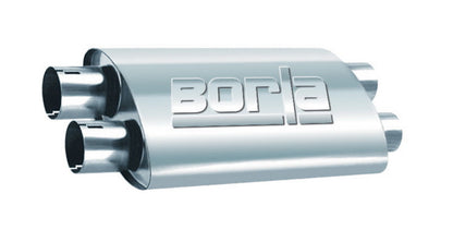 Borla 2.25in Dual In/Out 19in x 9.5in x 4in Turbo - 400287