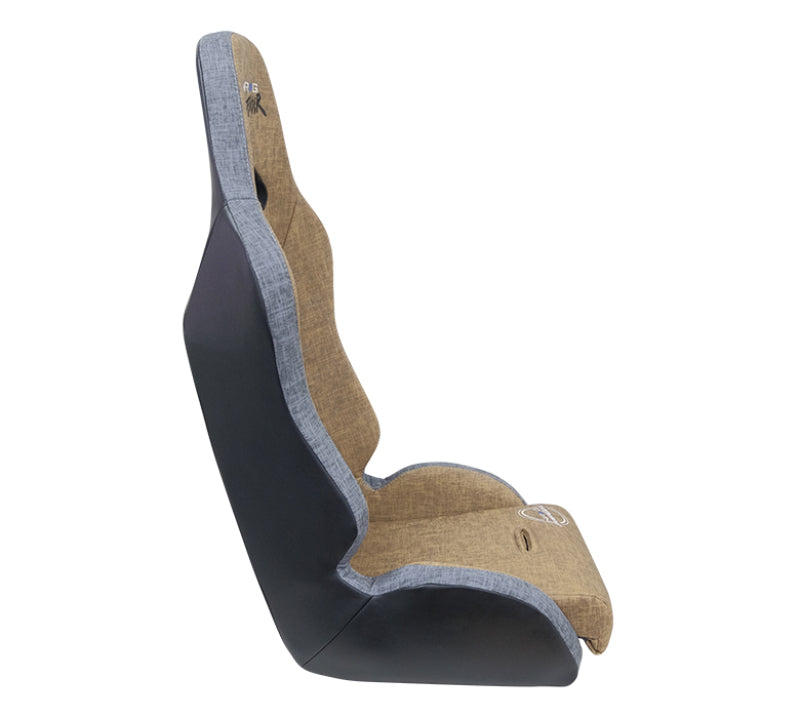 NRG Defender Seat/ Water Resistant Steel Frame Suspension - Brown - DF-100BR