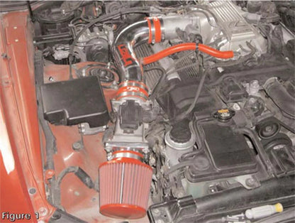 Injen 92-95 SC400 w/ Heat Shield Polished Short Ram Intake - IS2085P