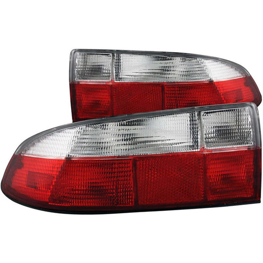 ANZO 1996-1999 BMW Z3 Taillights Red/Clear - 221131-C-Dub Tech