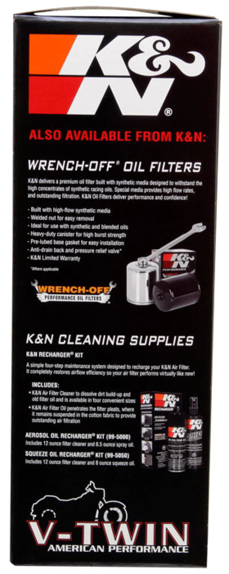 K&N 2014 Indian Chief Classic 111 CI Replacement Drop In - PL-1814