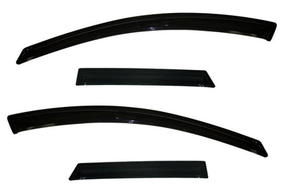 AVS 10-13 Mazda 3 (5 Door Sport) Ventvisor Outside Mount - 94325-C-Dub Tech