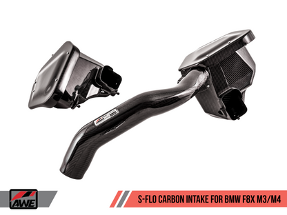 AWE Tuning BMW F8x M3/M4 S-FLO Carbon Intake - 2660-13038-C-Dub Tech