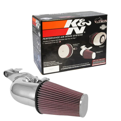 K&N 2017 Harley-Davidson H/D Touring Models Aircharger Performance Intake - - 63-1138C