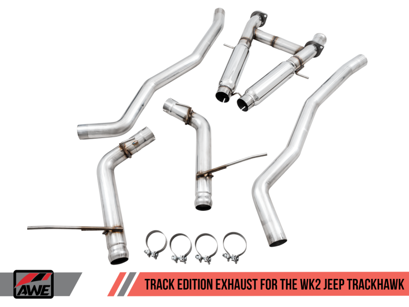 AWE Tuning 2020 Jeep Grand Cherokee SRT/Trackhawk Track Edition Exhaust - 3020-31023-C-Dub Tech