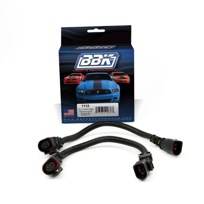 BBK 11-14 Mustang GT Front O2 Sensor Wire Harness Extensions - 1112-C-Dub Tech