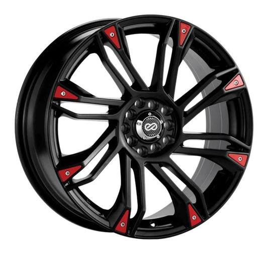 Enkei GW8 18x7.5 4x100/114.3 42mm Offset 72.6 Bore Matte Black - 448-875-0142BK