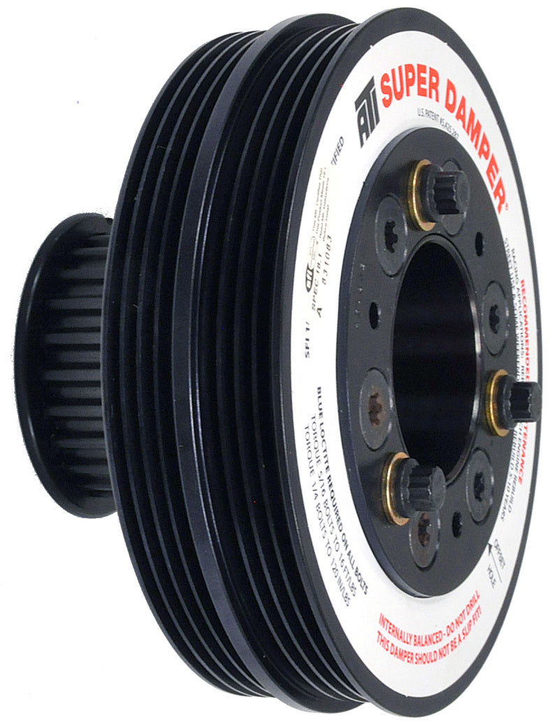 ATI Damper - 5.67in - AL- (2) 4 Grv - - ATI918522-C-Dub Tech