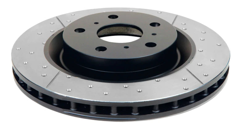 DBA 06-12 Chevrolet Corvette Z06 Front Drilled & Slotted Street - 2992BLKX