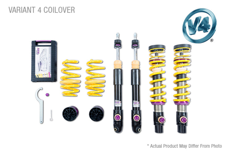 KW Coilover Kit V4 Porsche 911 (992) Carrera 2/2S Coupe KWSHP65 - 3A771084