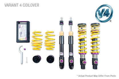 KW Coilover Kit V4 Porsche 911 (991) Turbo Coupe & KWSHP65 - 3A771079