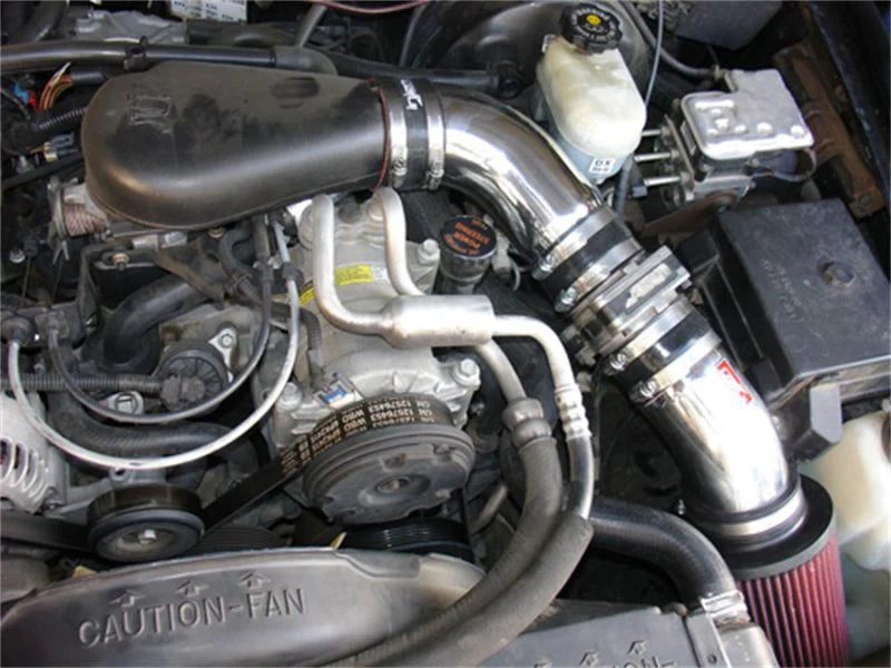 Injen 94-04 S10 Sonoma Jimmy Blazer 4.3L V6 Wrinkle Black - PF7021WB