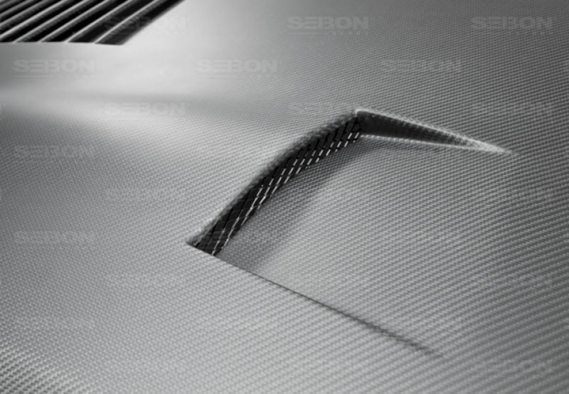 Seibon 09-10 Nissan GTR R35 GT-Dry Carbon Fiber Hood - HD0910NSGTR-GT-DRY