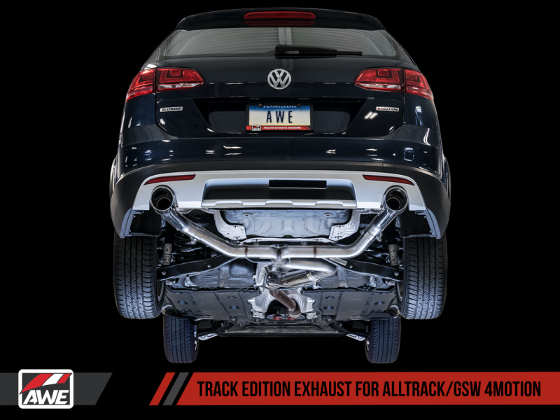 AWE Tuning VW MK7 Golf Alltrack/Sportwagen 4Motion Track Edition Exhaust - 3020-33048-C-Dub Tech