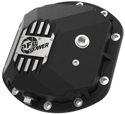 aFe Street Series Dana 30Front Differential Cover Black w/ Machined - 46-71130B