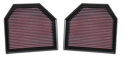 K&N Replacement Air Filter for 11-14 BMW M5/M6 4.4L V8 - 33-2488