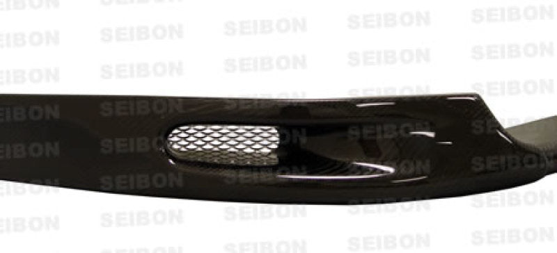 Seibon 93-98 Toyota Supra TJ-Style Carbon Fiber Front Lip - FL9398TYSUP-TJ