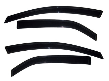 AVS 10-12 Kia Forte Ventvisor Outside Mount Window Deflectors 4pc - 94688-C-Dub Tech