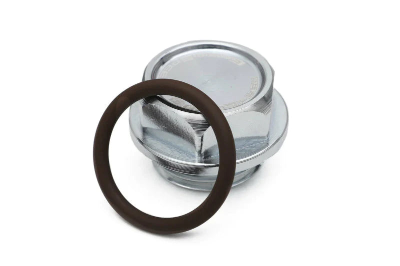 GrimmSpeed Subaru The Bolt Oil Cap - Clear Zinc - 120014C