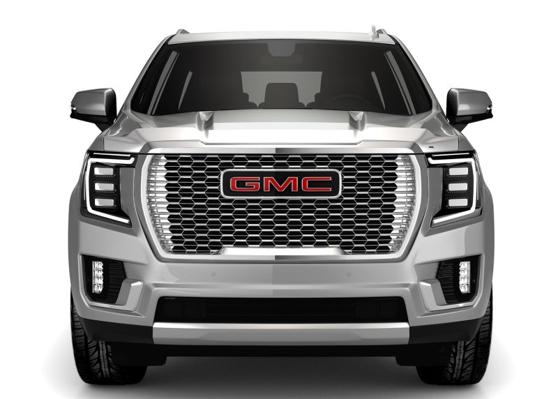 AVS 2021 GMC Yukon Aeroskin Hood Shield - Chrome - 622184-C-Dub Tech